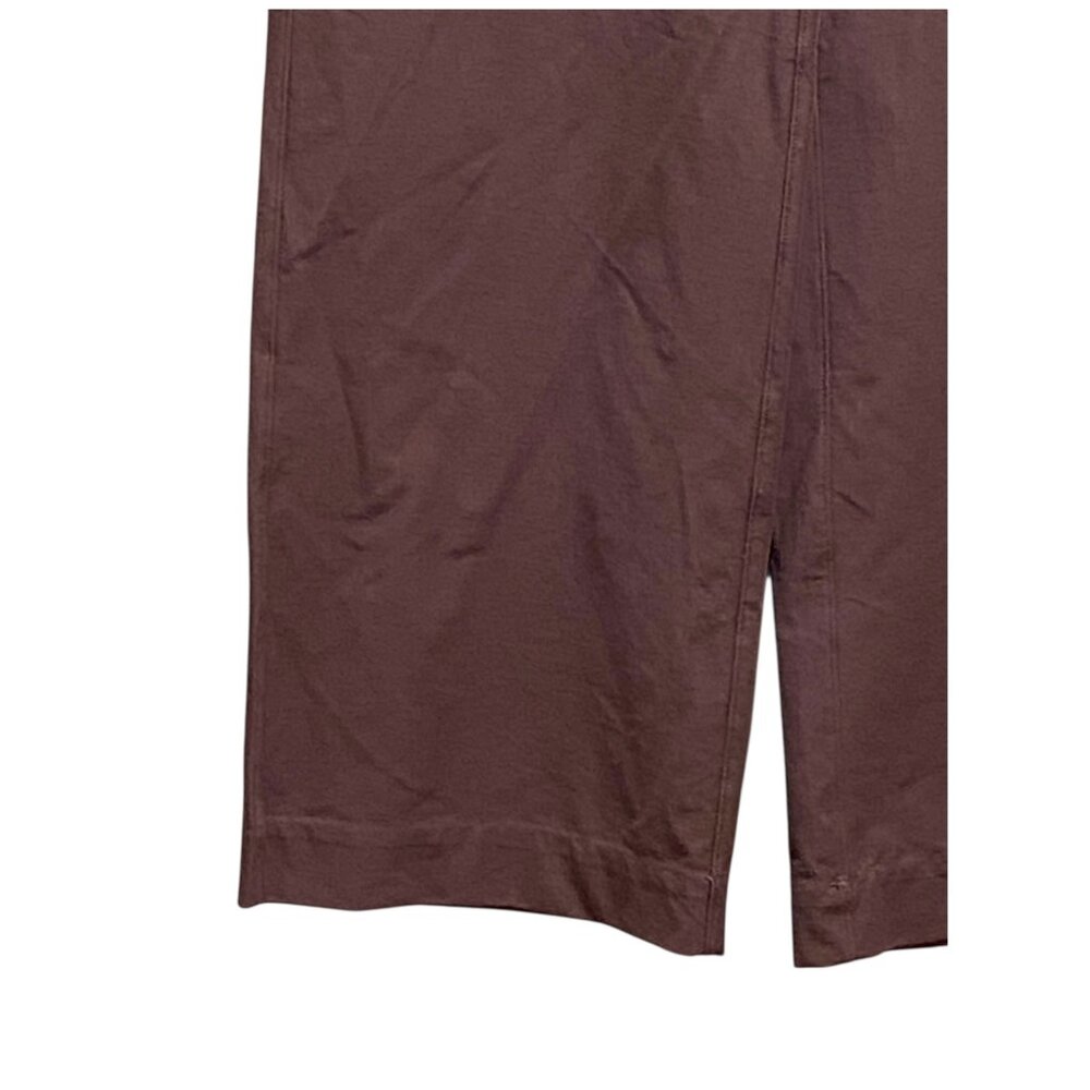 Lululemon City Sleek 5 Pocket High-Rise Wide-Leg Pant Full Length Brown Size 31 - Picture 6 of 16